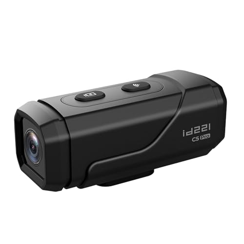 id-C5Pro バイク用ドライブレコーダー 4K+EIS(手ブレ補正)録画対応最大9時間録画ドライブレコーダー id